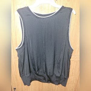 Mossimo 2xl black and white women's tank top